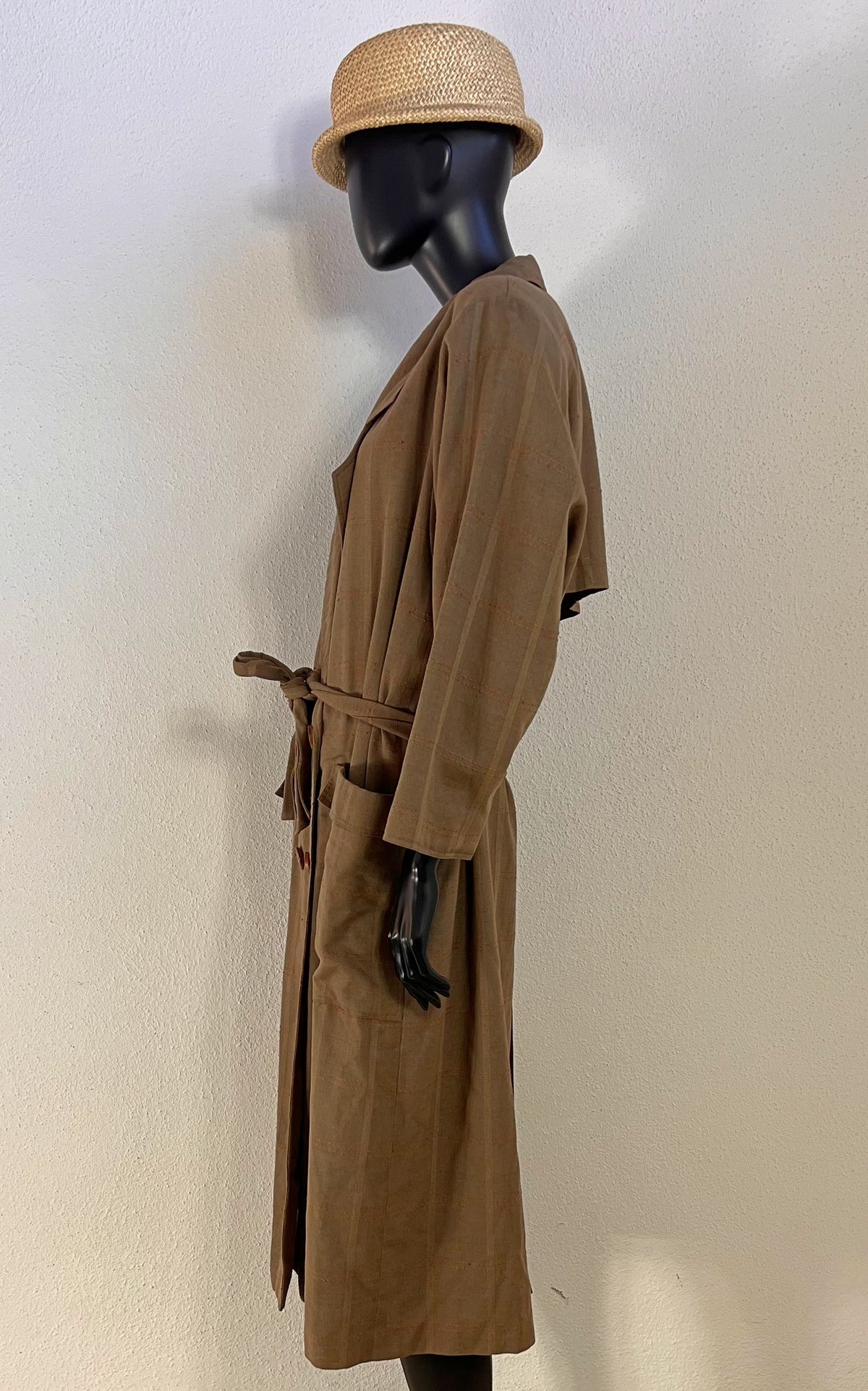 Vintage 90s Linnen Coat