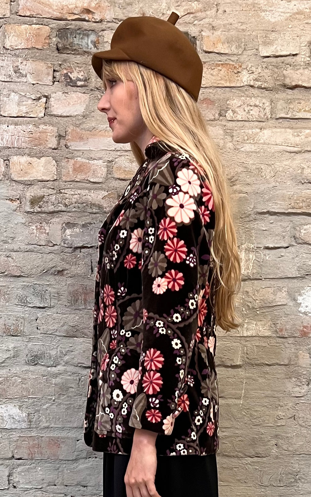 Vintage 70s Velvet Blazer