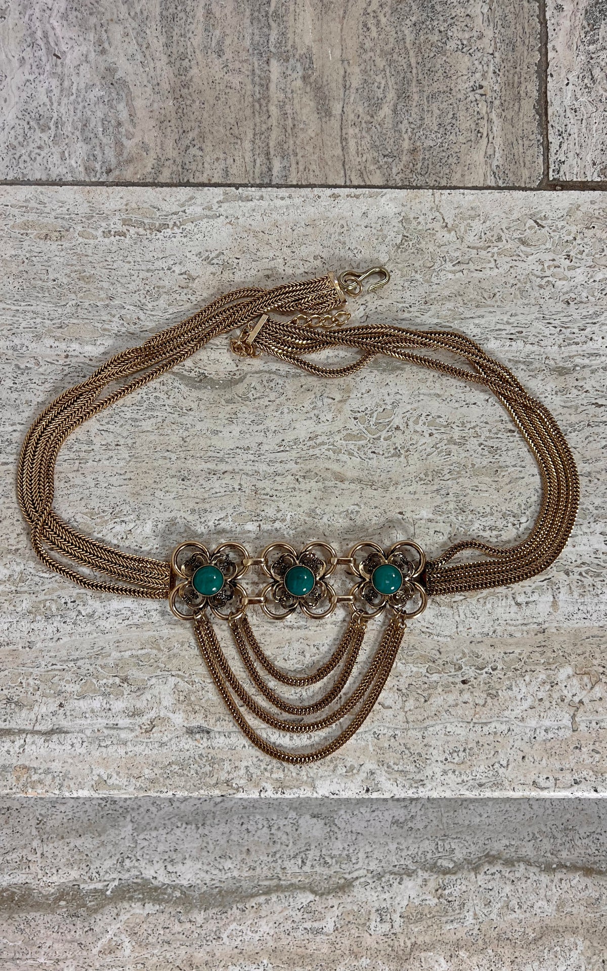 Vintage 70s Deadstock Chain Belt