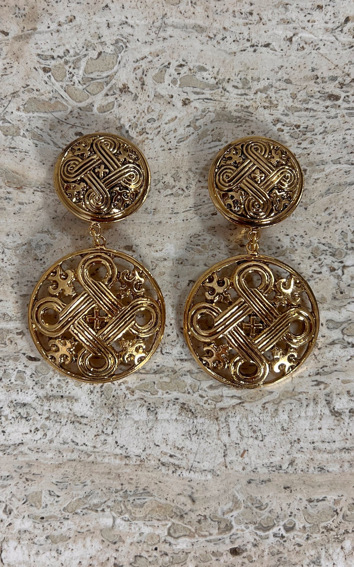 Vintage Big 70s Deadstock Clip Ons