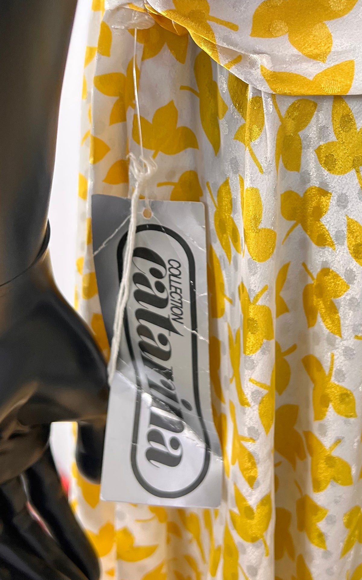 Vintage Catalina Yellow Floral Maxi Dress