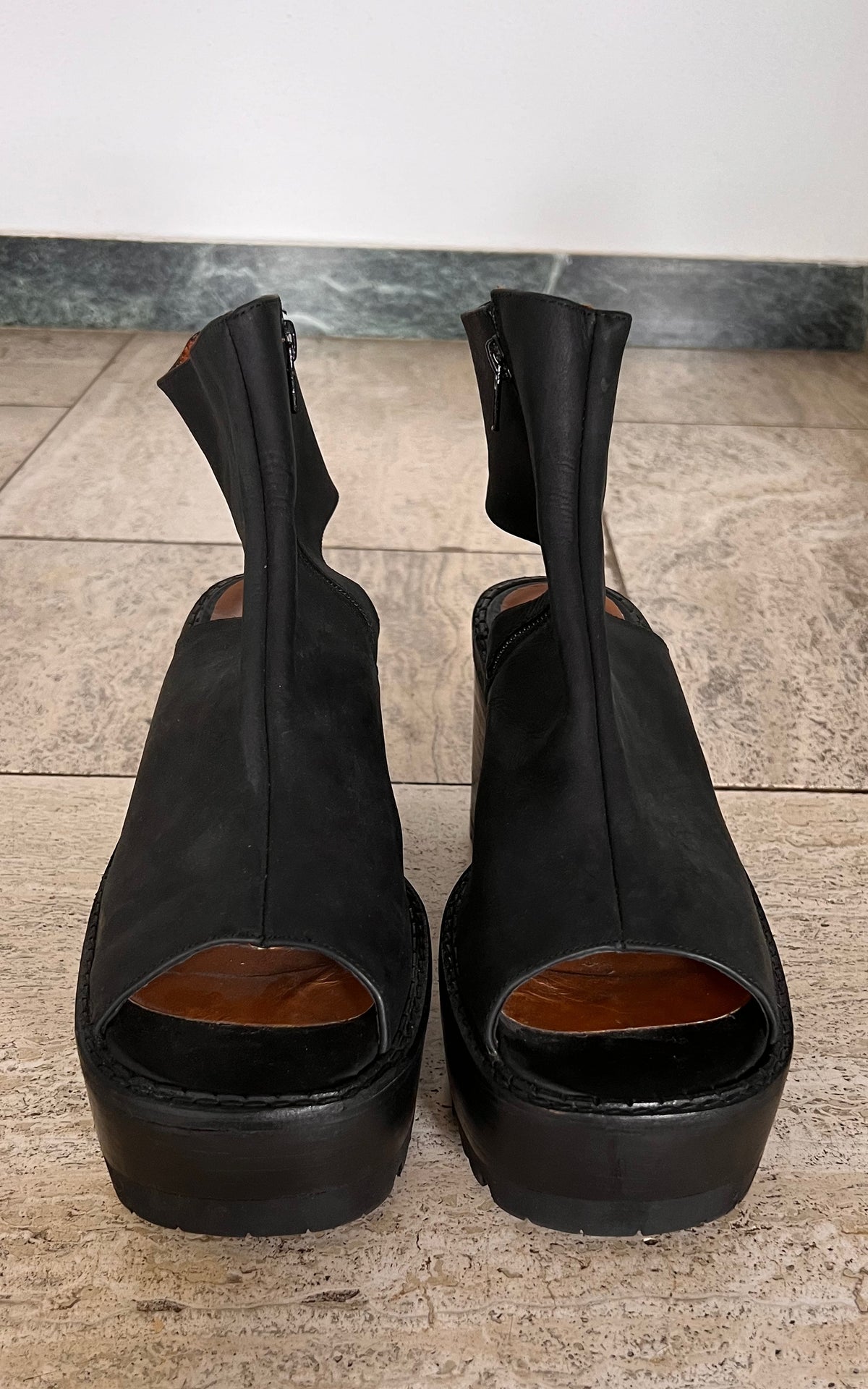 Vintage 90s Buffalo London Platform Boots 40
