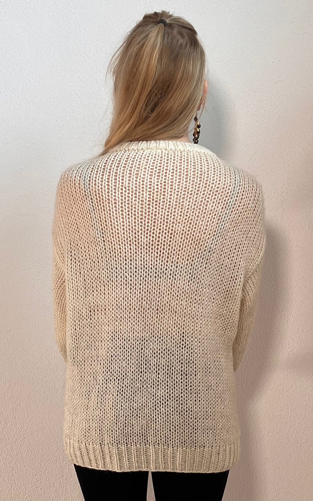 Vintage Handmade Sheep Cardigan