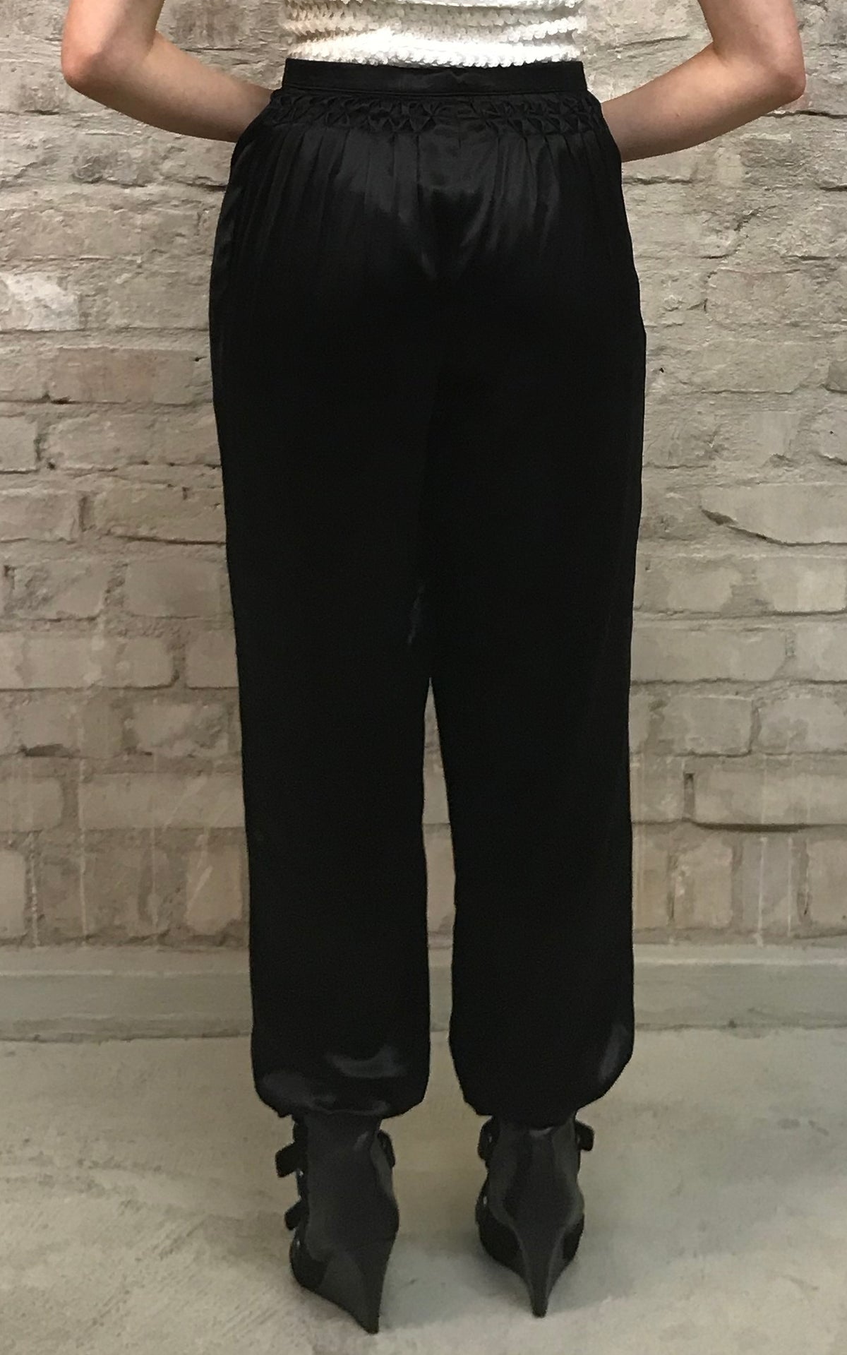 Vintage Silk Harem Pants