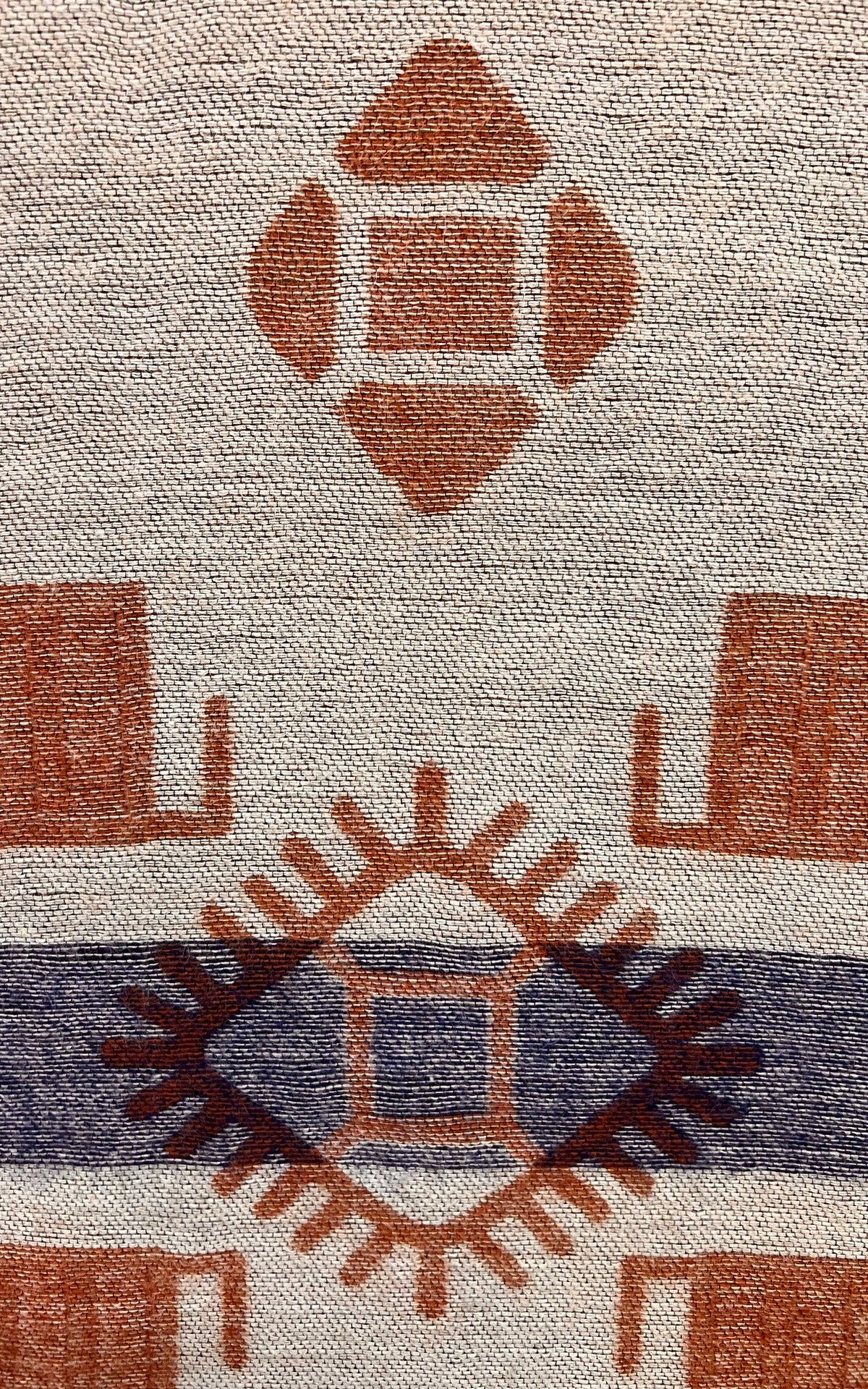 Vintage 90s Ikat Scarf
