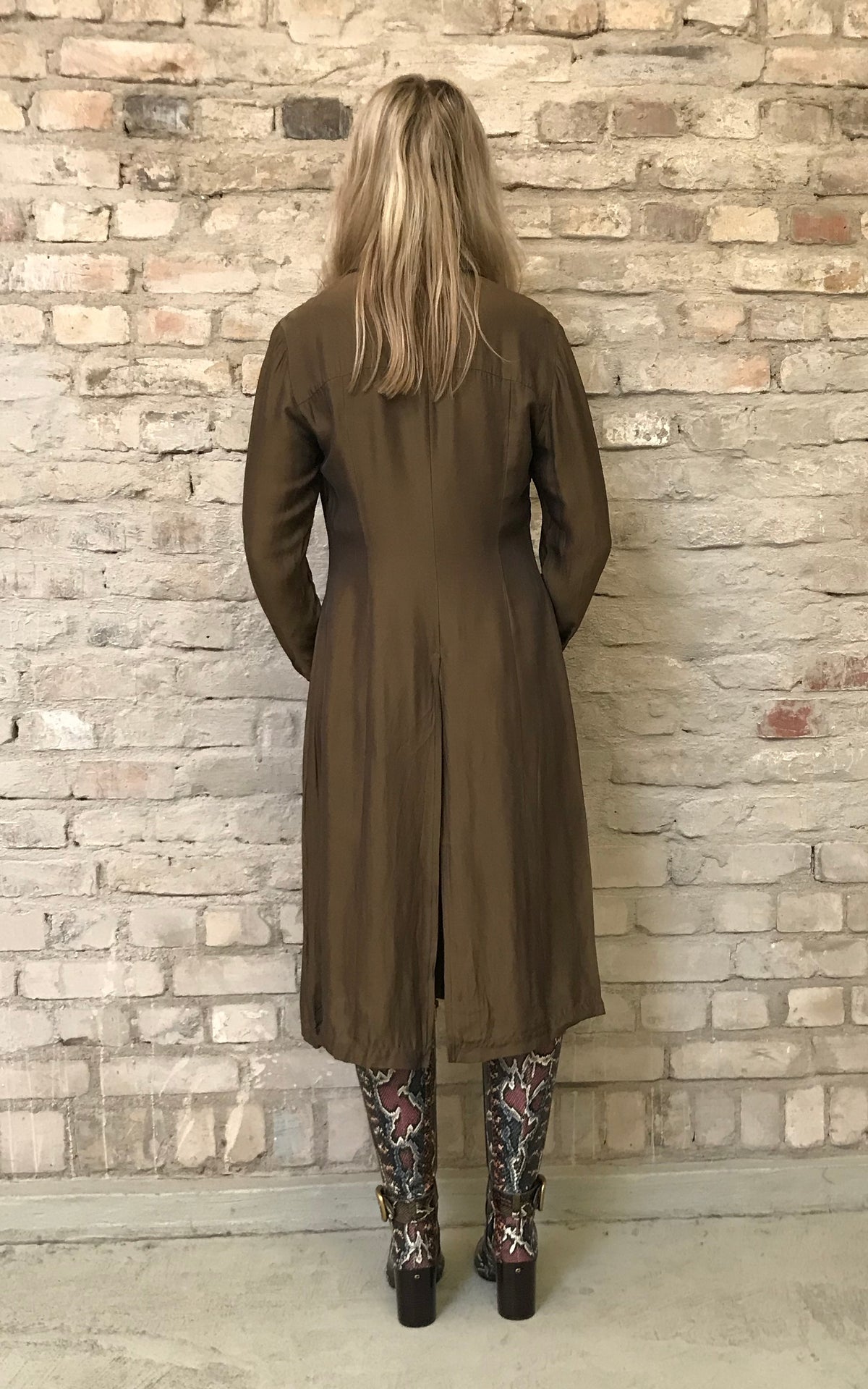 Vintage 90s Longblouse Iridescent Colour